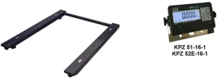 Akční paletová váha KPZ 1SCEM 800x1200 mm 1500/3000Kg 500/1000g